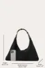 Pillow Shoulder Bag Suede Black - 30% off sold by Little Liffner
