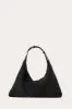 Pillow Shoulder Bag Suede Black - 30% off sold by Little Liffner