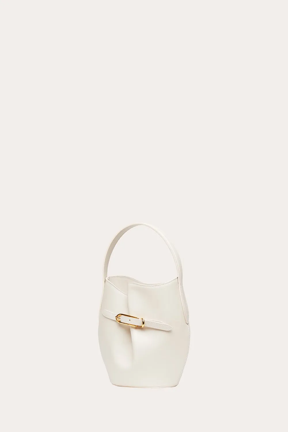 Belted Bucket Bag Mini Cream sold by Little Liffner product image thumbnail 3