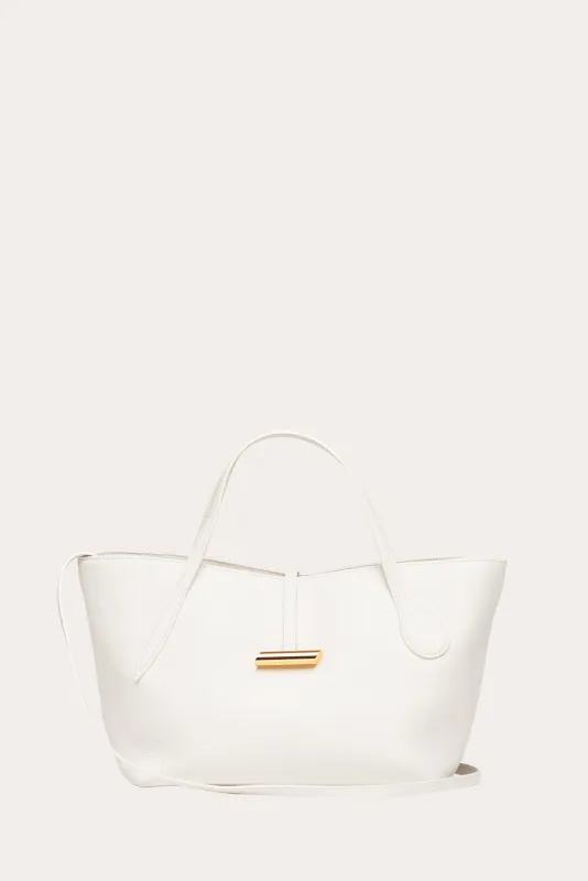 Petite Penne Tote Cream sold by Little Liffner