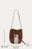 Belted Bucket Bag Black sold by Little Liffner