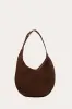 Moon Hobo Dark Brown Suede sold by Little Liffner
