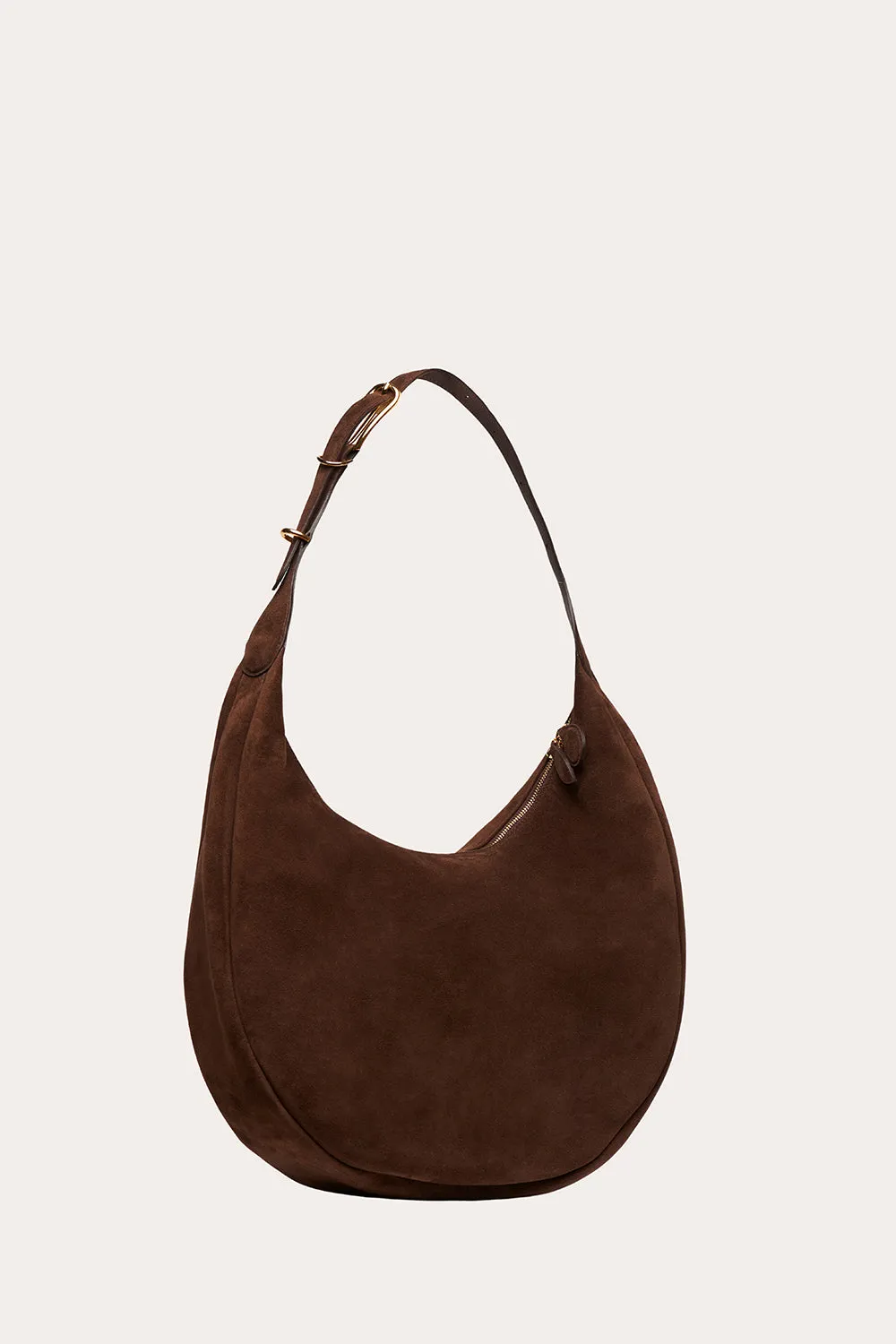Moon Hobo Dark Brown Suede sold by Little Liffner product image thumbnail 3