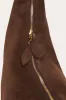 Moon Hobo Dark Brown Suede sold by Little Liffner