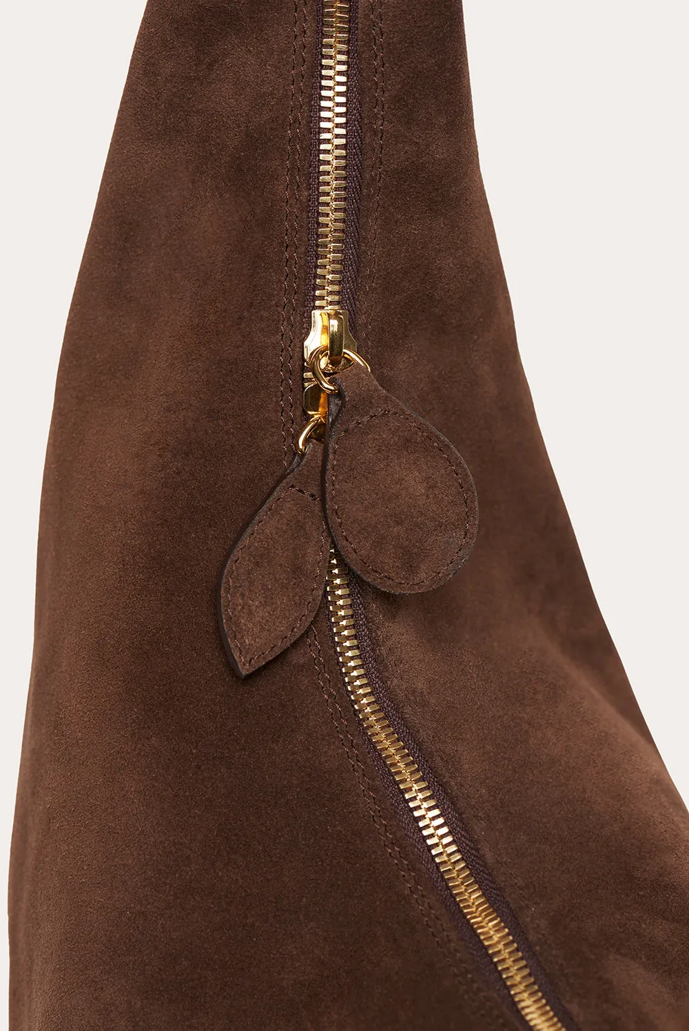 Moon Hobo Dark Brown Suede sold by Little Liffner product image thumbnail 5