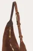 Moon Hobo Dark Brown Suede sold by Little Liffner