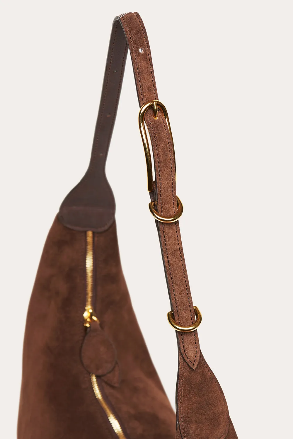 Moon Hobo Dark Brown Suede sold by Little Liffner product image thumbnail 4
