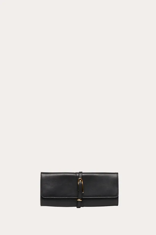 Belted Clutch Black sold by Little Liffner