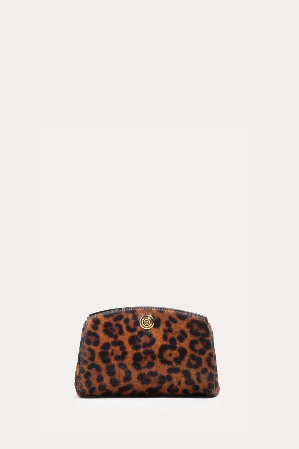 Pushlock Clutch Leopard sold by Little Liffner