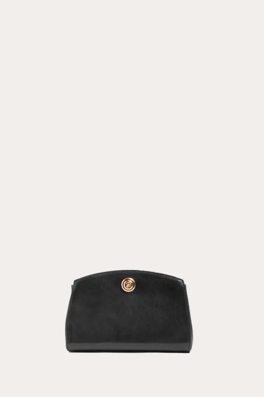 Pushlock Clutch Black sold by Little Liffner