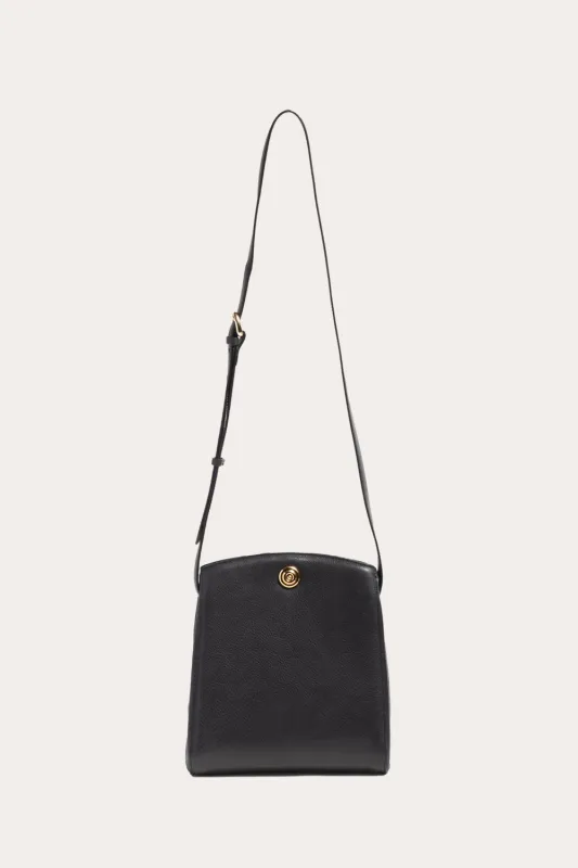 Pushlock Crossbody Bag Black sold by Little Liffner