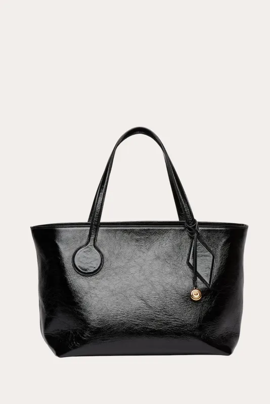 Sprout Tote Large Black Glossy sold by Little Liffner