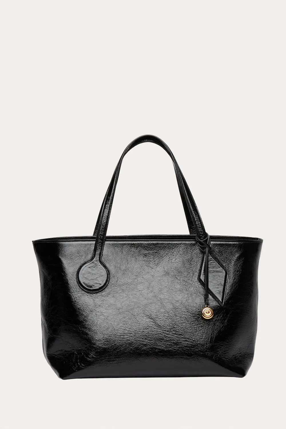 Sprout Tote Large Black Glossy sold by Little Liffner
