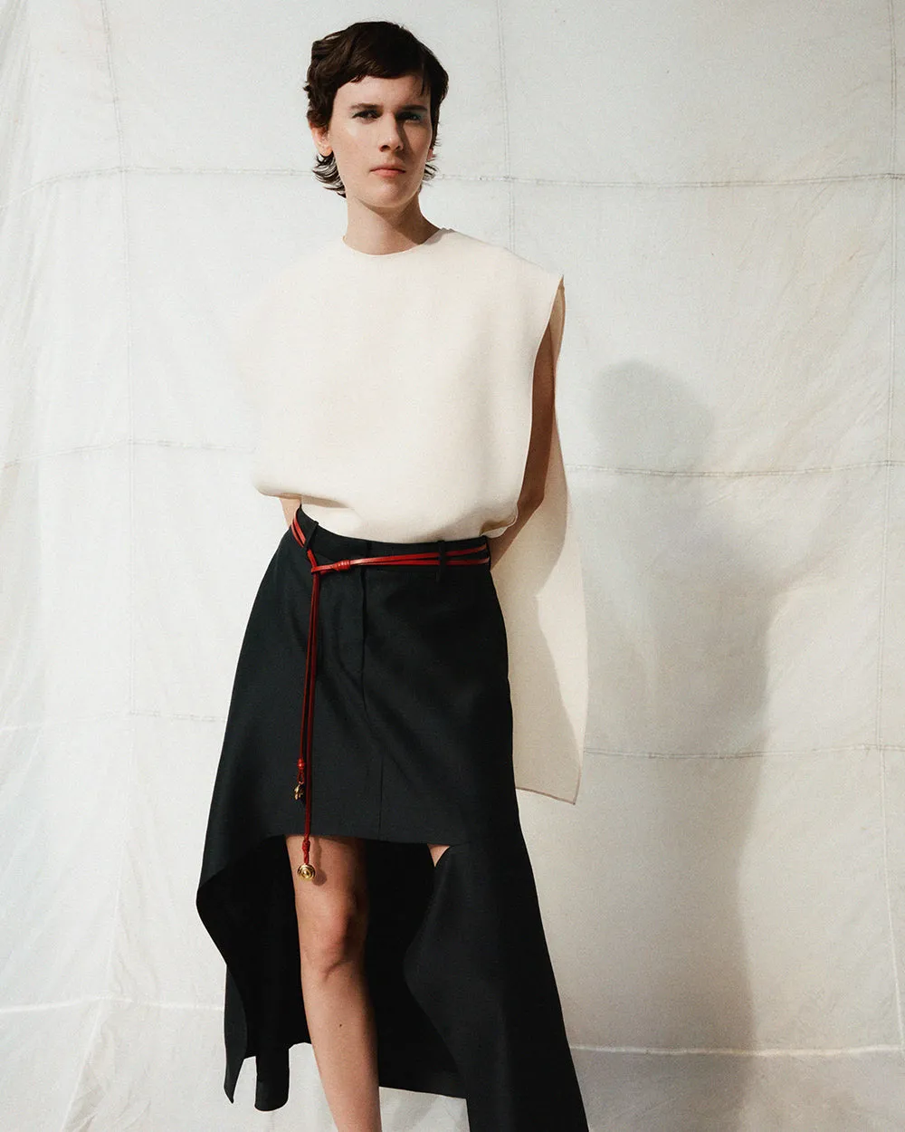 Double Charm Belt Red Glossy sold by Little Liffner product image thumbnail 2