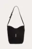 Penne Bucket Black Suede sold by Little Liffner