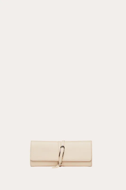 Belted Clutch Cream made by Liffner
