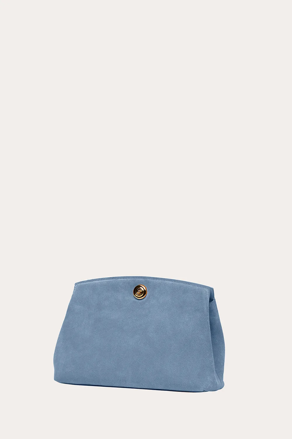 Pushlock Pouch Denim Suede sold by Little Liffner product image thumbnail 3