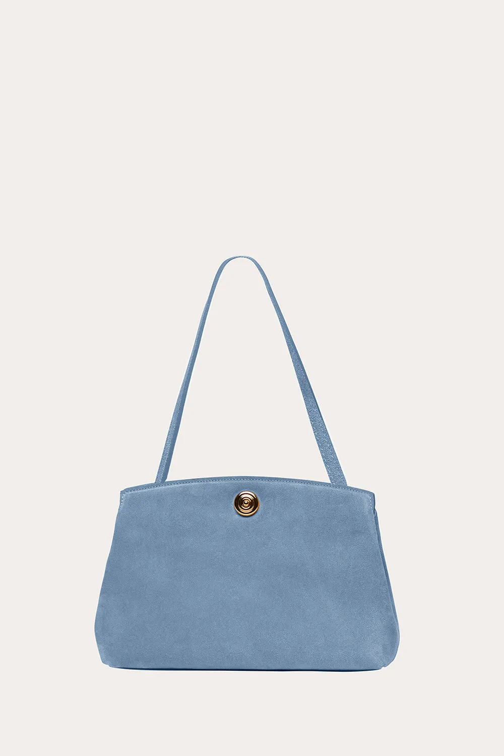 Pushlock Pouch Denim Suede sold by Little Liffner product image thumbnail 4