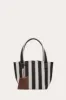 Stripe Tote Mini White - 30% off sold by Little Liffner