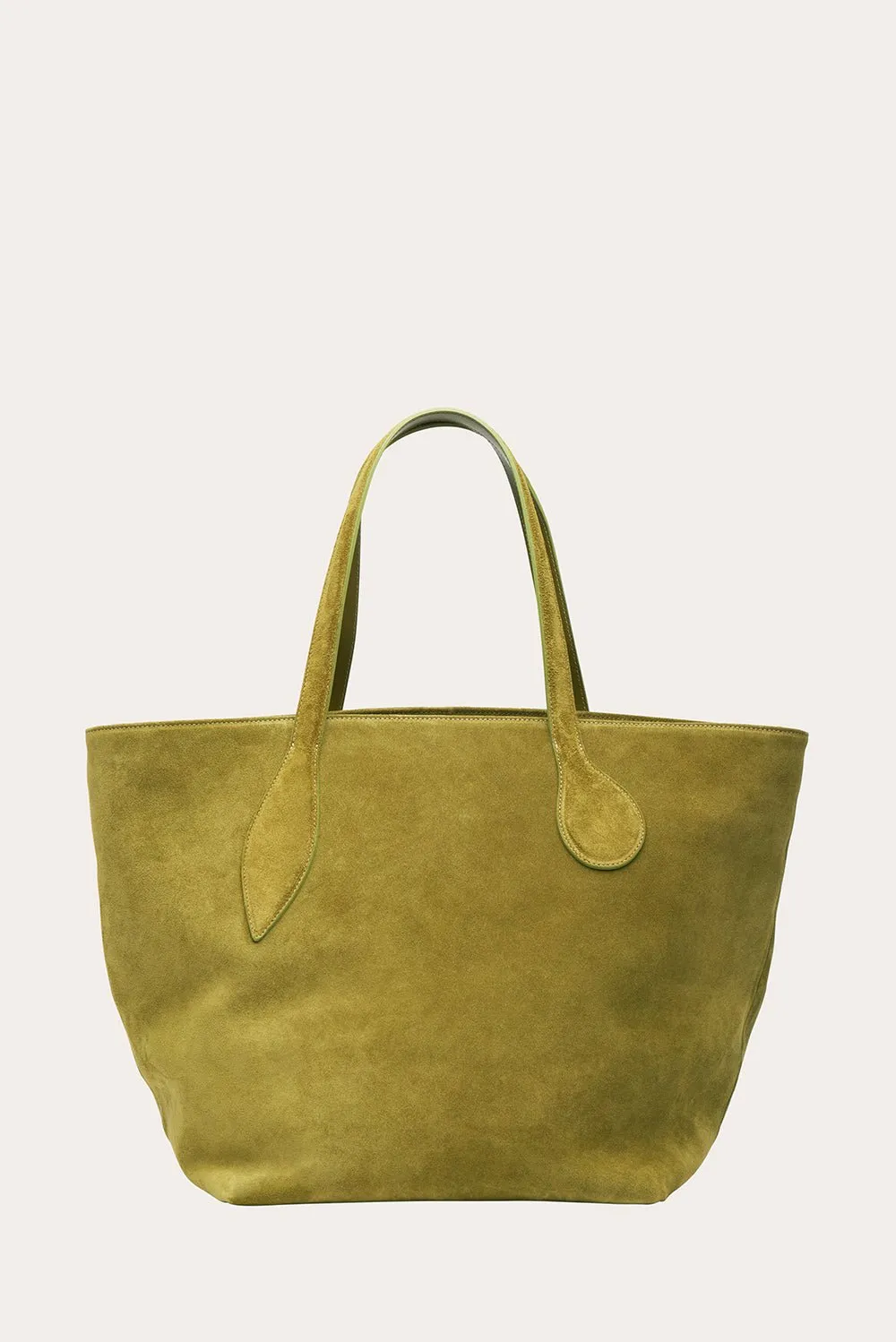 Sprout Tote Army Suede sold by Little Liffner