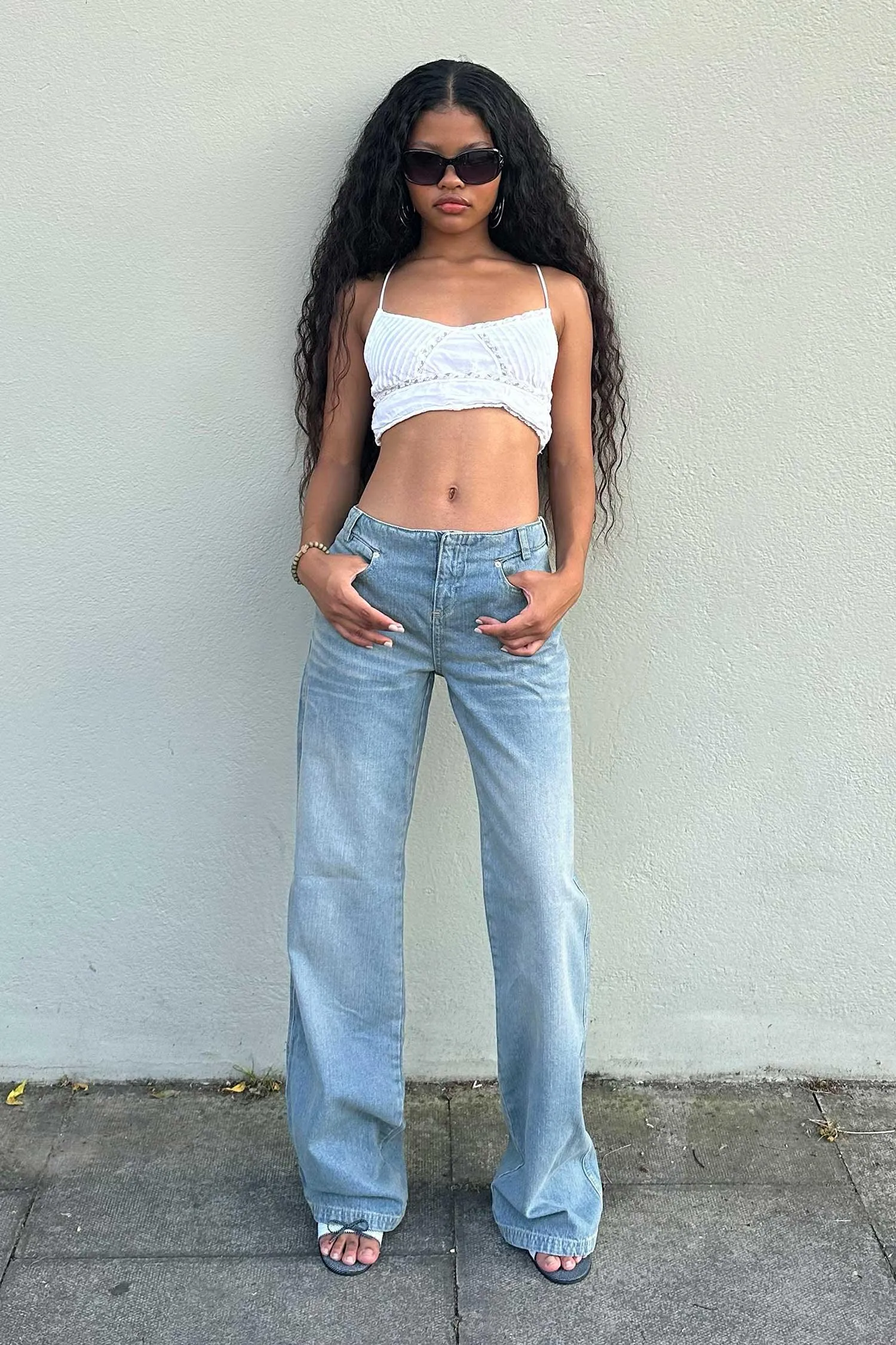 The Jenn Jeans, Vintage Wash sold by Peachy Den product image thumbnail 2