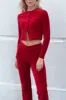 The Celeste Cardigan, Scarlet sold by Peachy Den