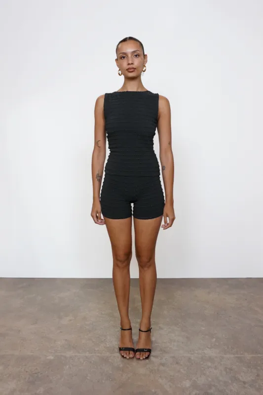 The Cindy Top, Black sold by Peachy Den