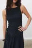The Deba Top, Navy sold by Peachy Den