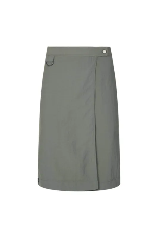 The Mimi Midi, Slate Green sold by Peachy Den