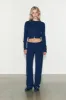 The Bellatrix Hooded Cardigan, Navy sold by Peachy Den