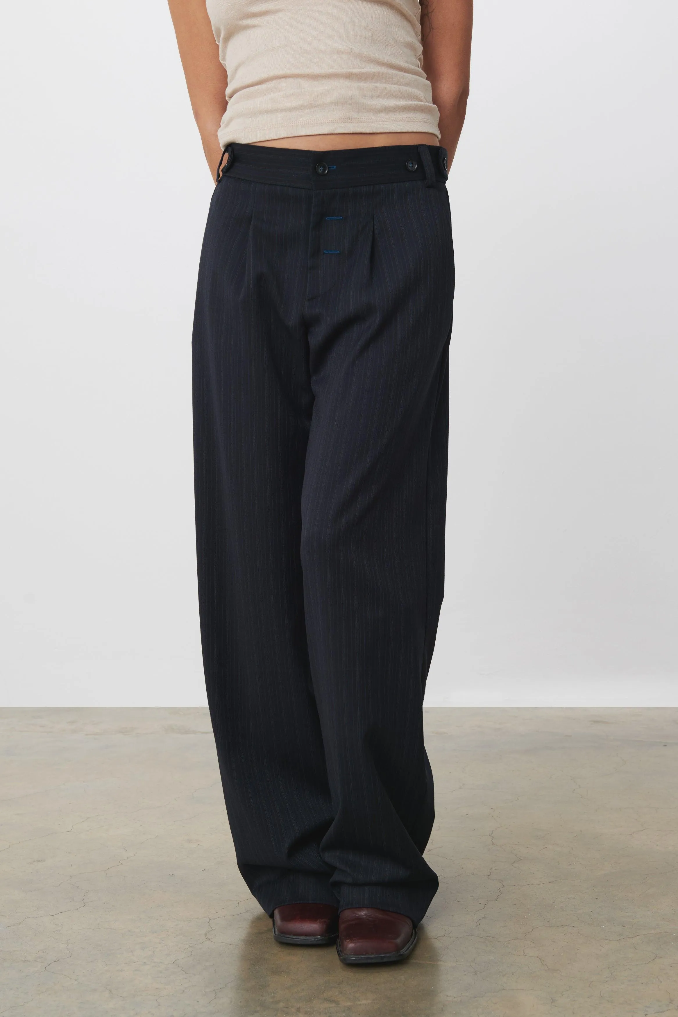 The Lennox Trousers, Blueprint sold by Peachy Den product image thumbnail 4