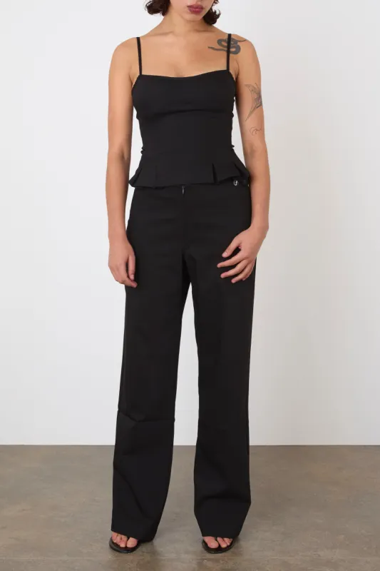 The Cher Trousers, Black sold by Peachy Den