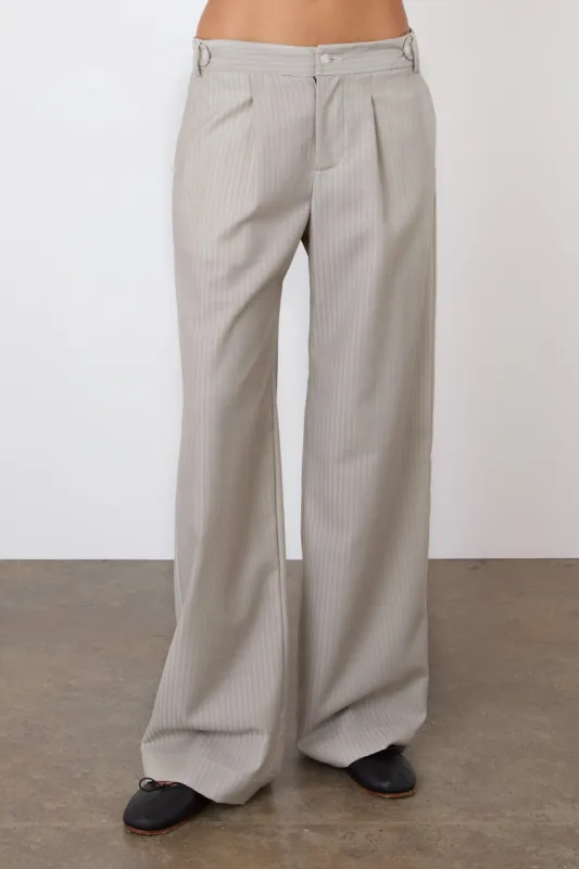 The Lennox Trousers, Birch sold by Peachy Den
