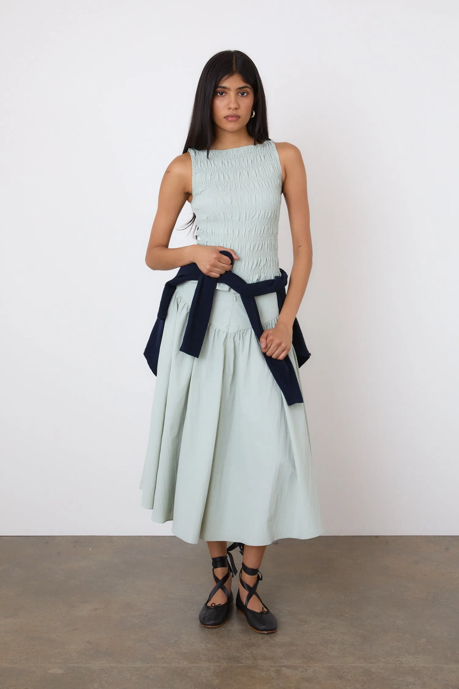 The Deba Midi Skirt, Shell sold by Peachy Den product image thumbnail 2