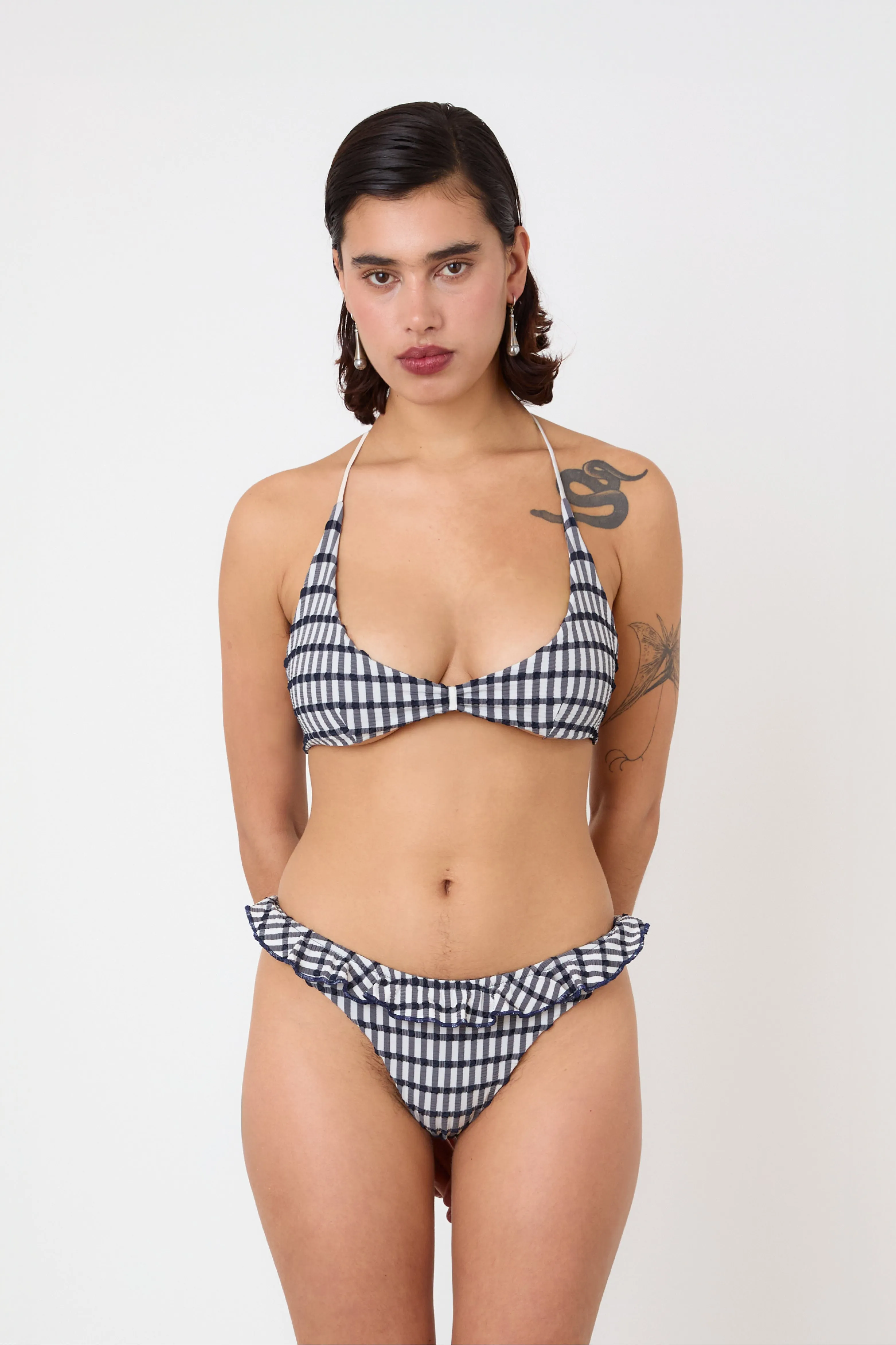 The Cindy Bikini Top, Humbug sold by Peachy Den