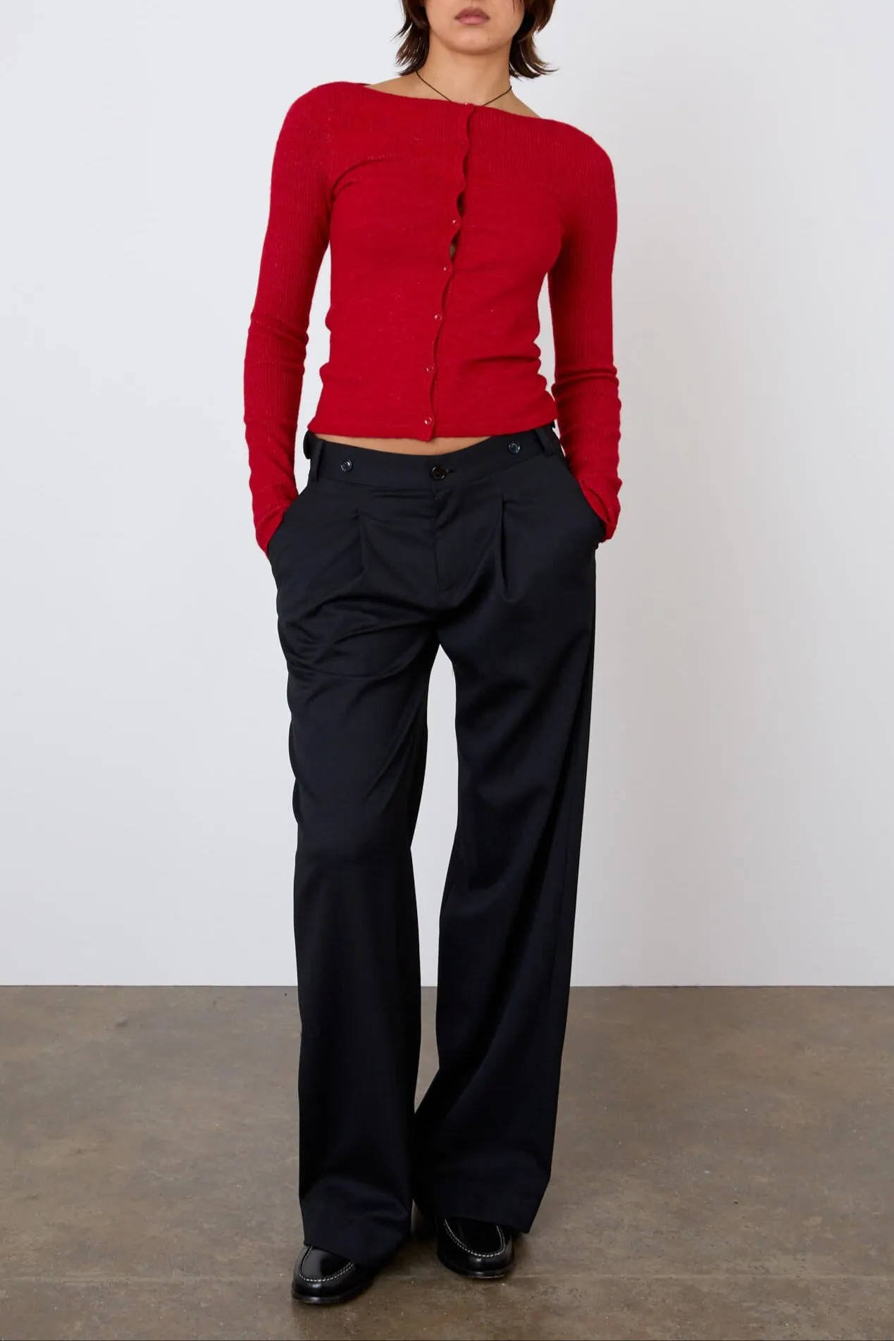 The Lennox Trousers, Eclipse sold by Peachy Den