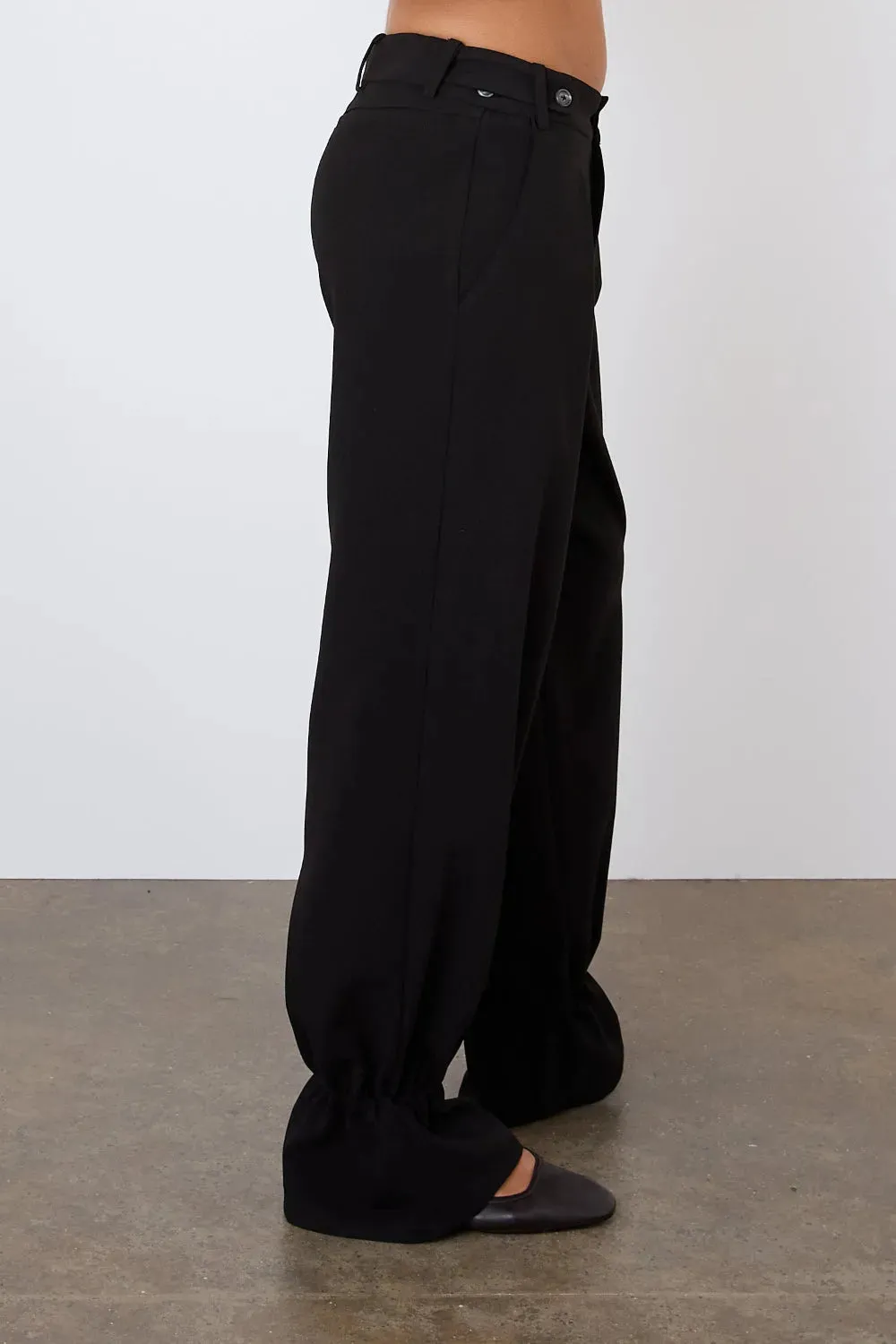 The Tali Trousers, Onyx sold by Peachy Den product image thumbnail 2