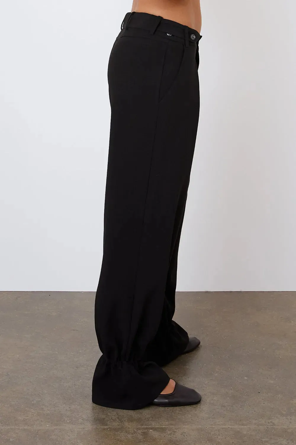 The Tali Trousers, Onyx sold by Peachy Den product image thumbnail 5