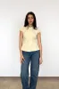 The Missy Blouse, Parchment sold by Peachy Den
