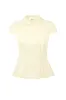 The Missy Blouse, Parchment sold by Peachy Den