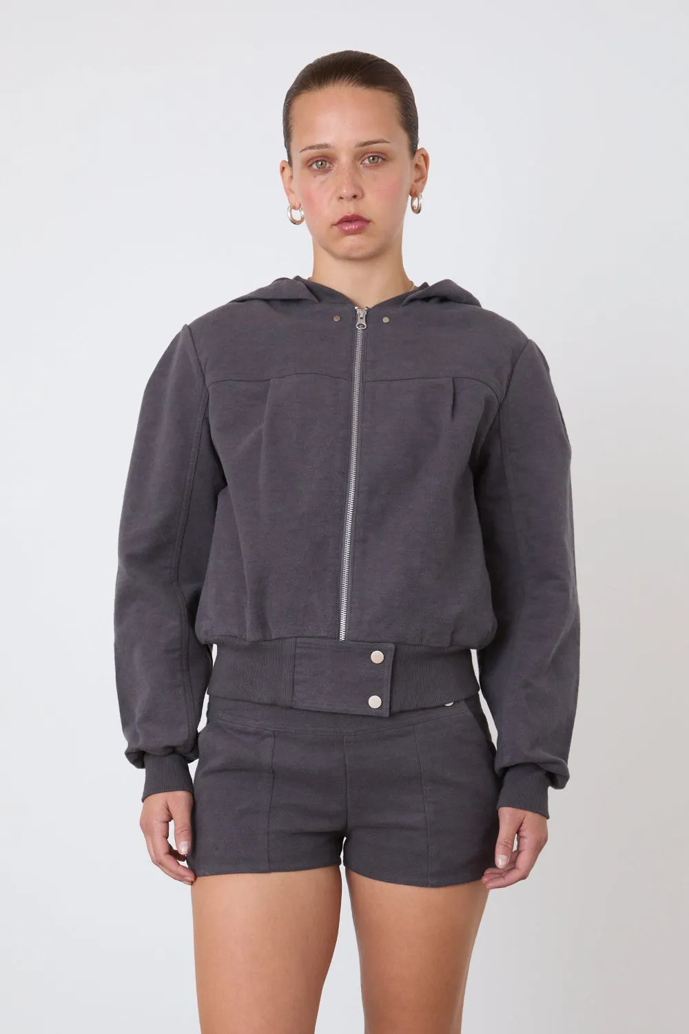 The Edie Shorts, Graphite sold by Peachy Den product image thumbnail 3