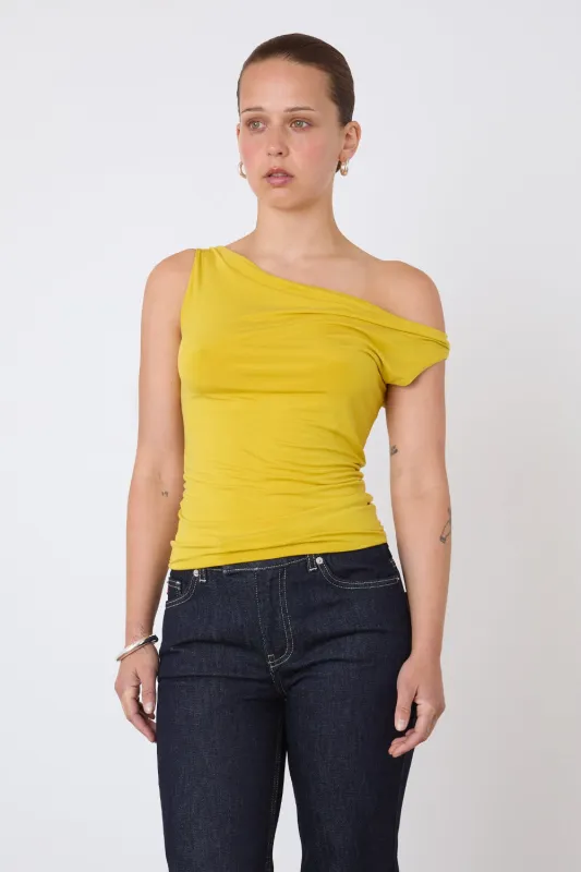 The Kylie Top, Dijon sold by Peachy Den