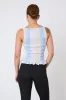 The Deba Stripe Top, Sea Glass sold by Peachy Den