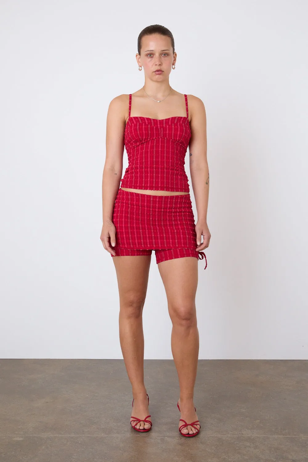 The Cindy Cami Top, Lipstick sold by Peachy Den product image thumbnail 2