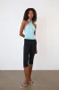 The Amelia Halter Top, Pale Aqua sold by Peachy Den