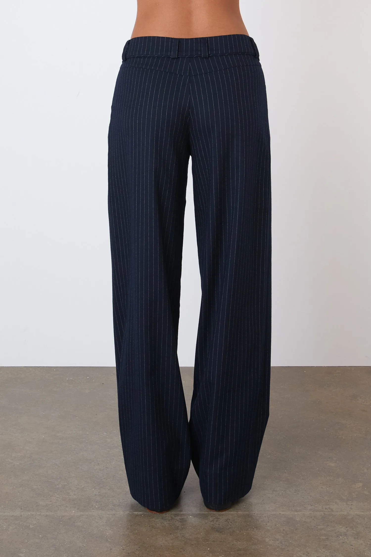 The Bardot Trousers, Ink sold by Peachy Den product image thumbnail 4