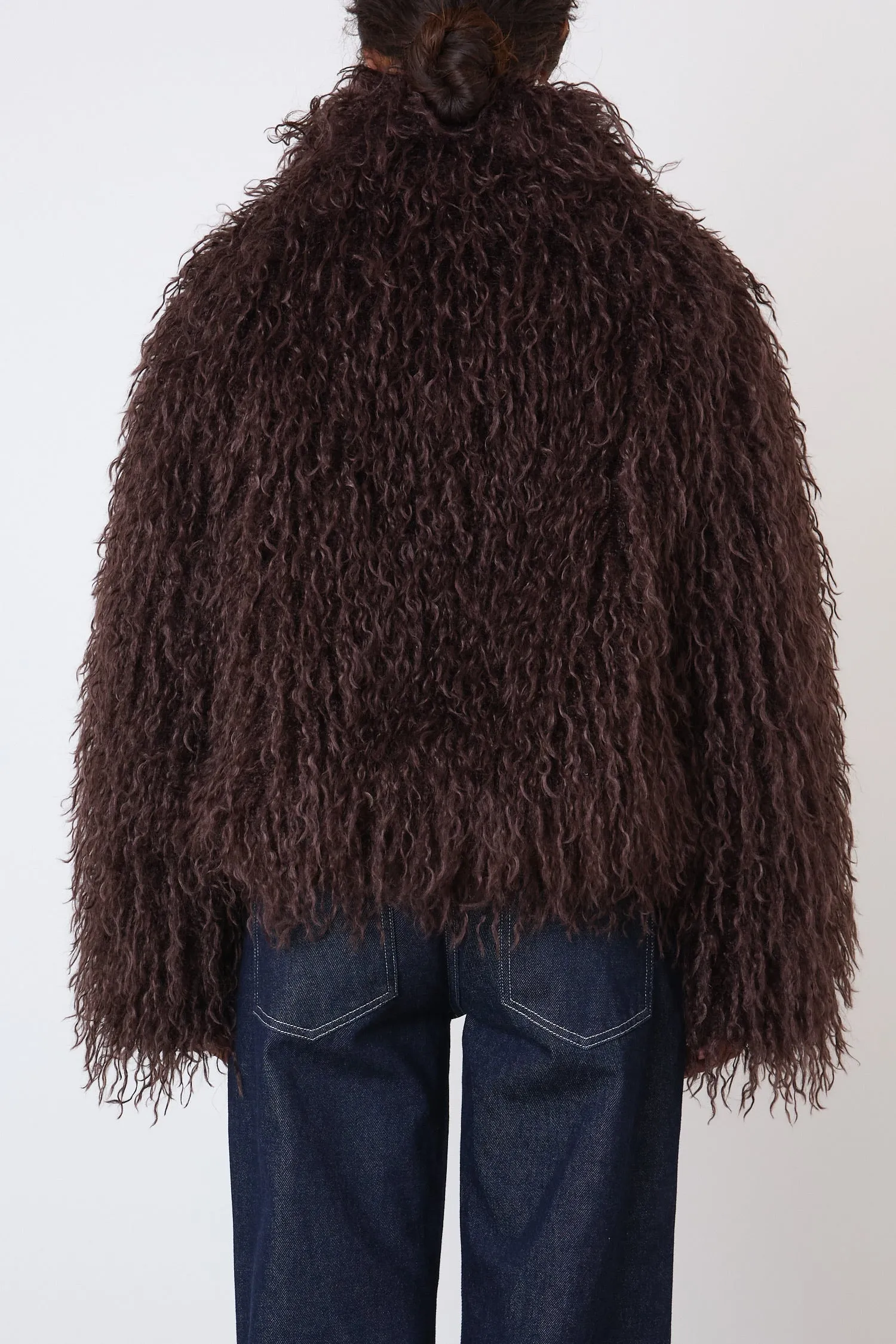 The Patti Coat, Chocolate sold by Peachy Den product image thumbnail 5