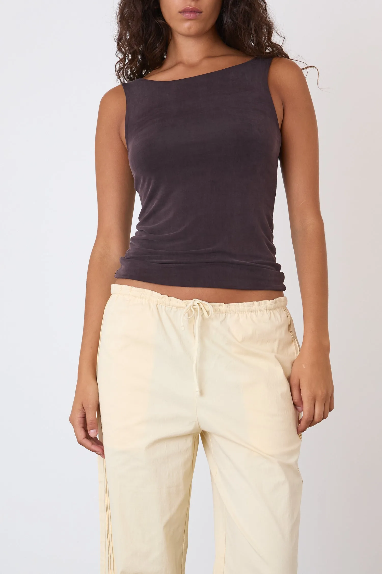 The Kylie Vest, Chocolate sold by Peachy Den product image thumbnail 5