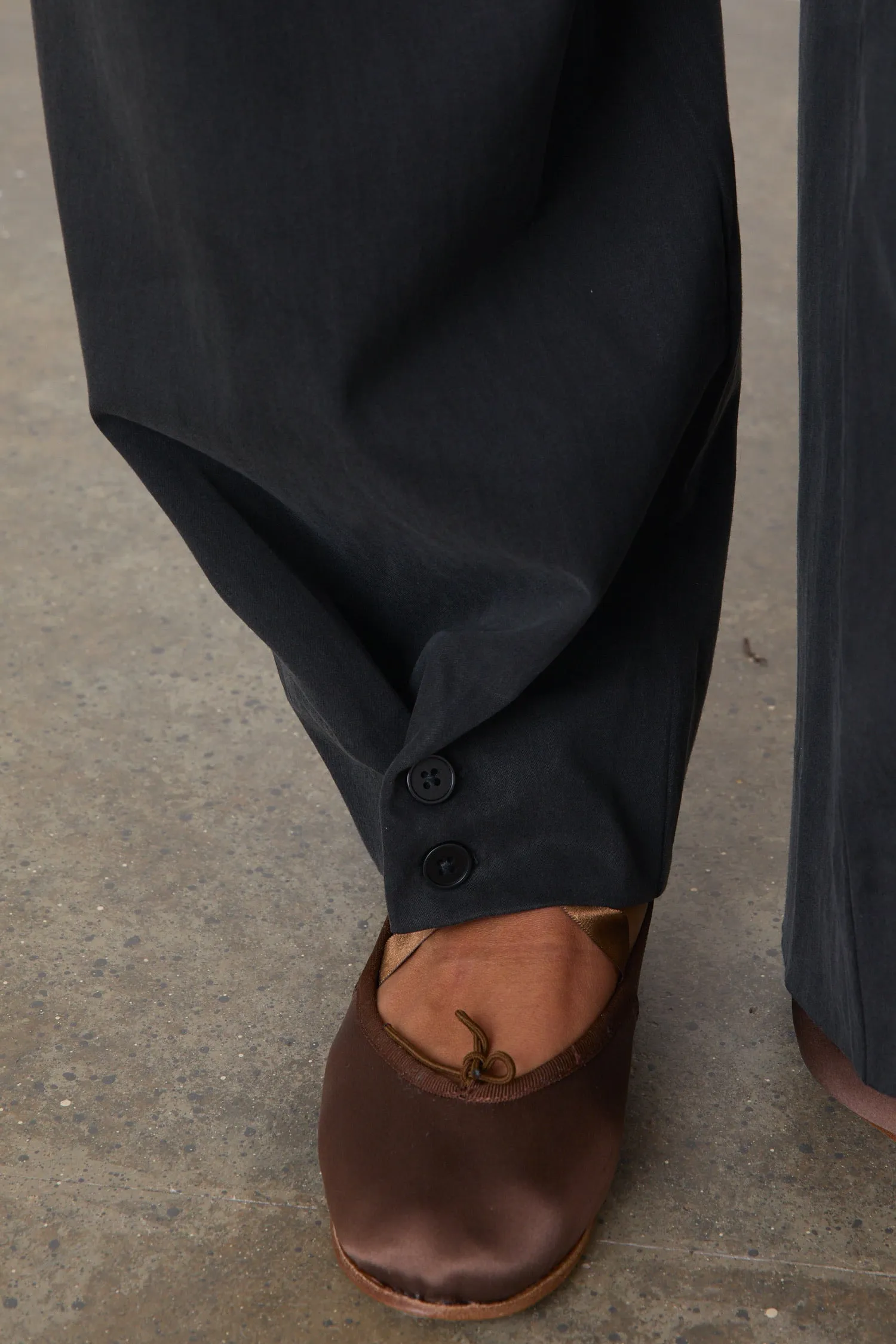 The Bardot Trousers, Onyx sold by Peachy Den product image thumbnail 5