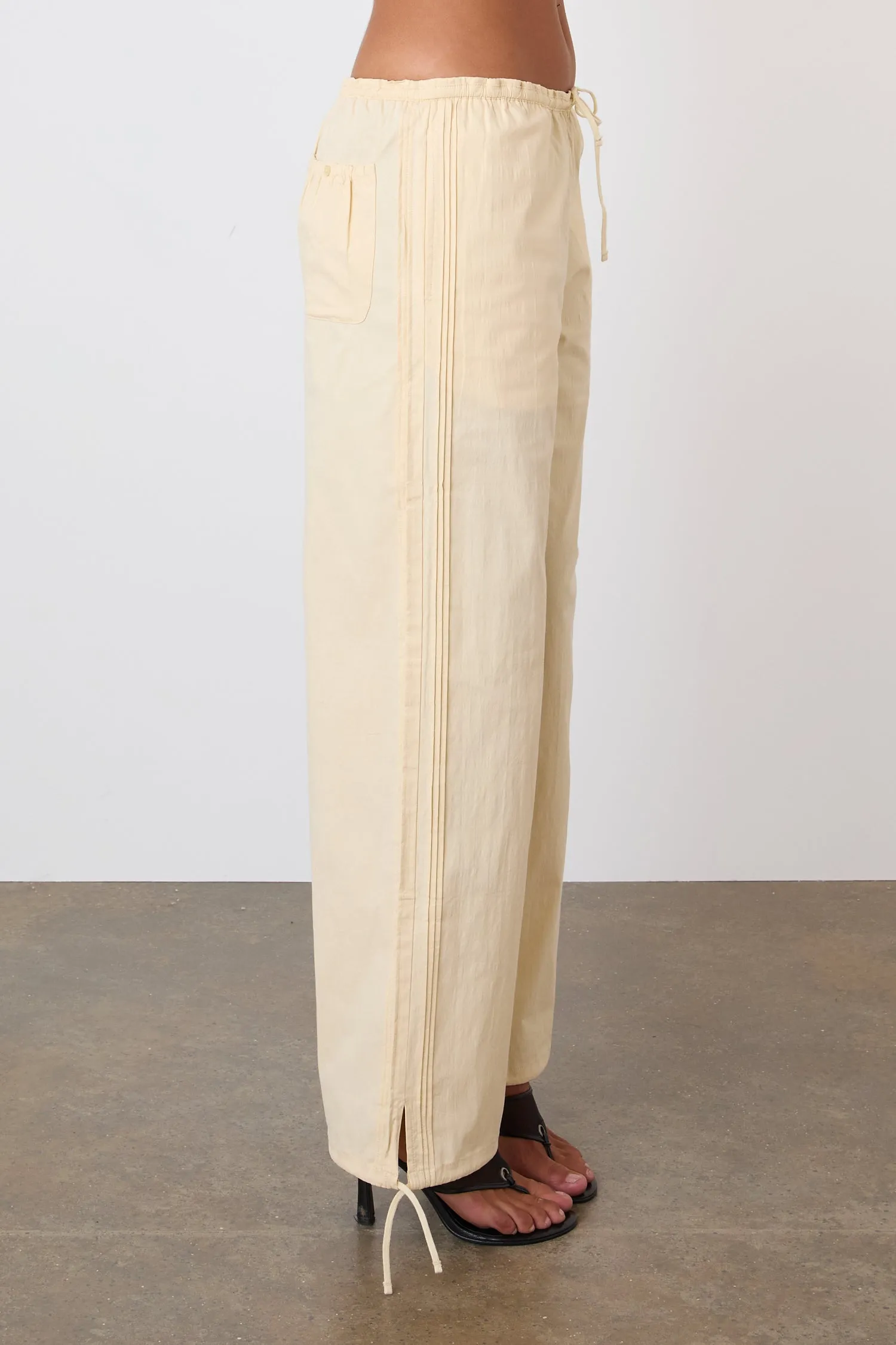 The Renee Trousers, Parchment sold by Peachy Den product image thumbnail 4